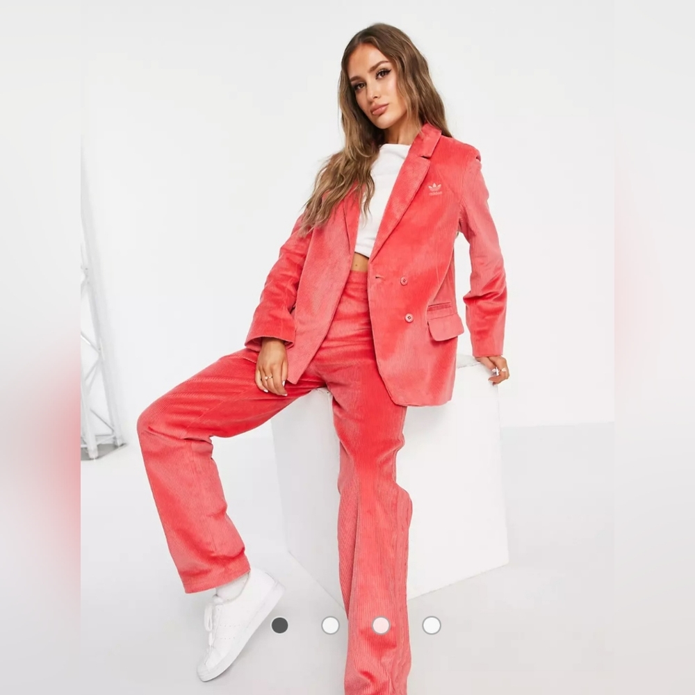 Adidas suit. trouser and Blazer. Cord